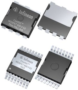 Infineon 650V SiC mosfets TOLL and TOLT packages